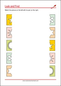 Visual Scanning Worksheet - Attention & Focus Practice 