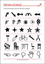 Worksheets To Improve Focus And Visual Attention