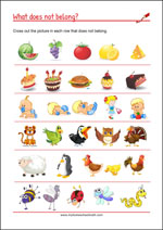 Worksheets To Improve Focus And Visual Attention