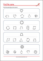 Worksheets To Improve Focus And Visual Attention