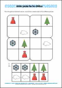 Printable Sudoku Game for Children