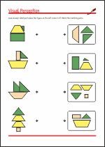 Recognizing shapes Visual Perception & Concentration activities